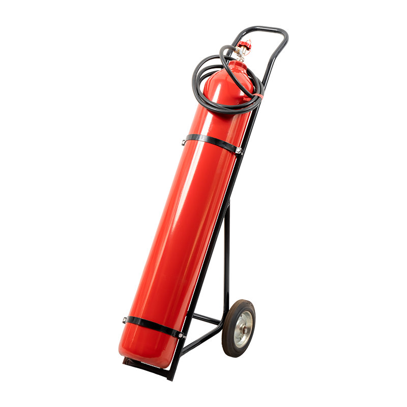 10kg 스틸 트롤리 CO2 소화기